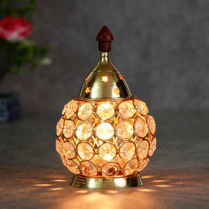 Premium Elegant Thick Brass <b>Tea</b> <b>Light</b> Holder for Ambient Home Decoration for <b>Christmas</b> Season - Product Image 2