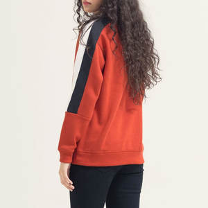 Sweat-shirt de haute qualité nouveau style avec logo personnalisé OEM couleur simple fabricant coton vêtements d'hiver pour femmes - Product Image 5