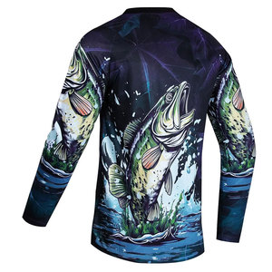 T-shirts de pêche en tissu respirant, légers, pour activités sportives, confortables pour l'extérieur - Product Image 2