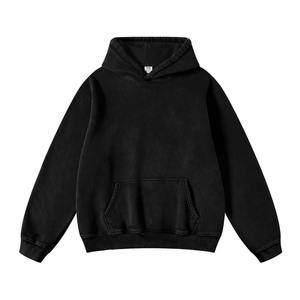 Sudaderas con capucha para hombre superventas 100% algodón patrón sólido estilo callejero de invierno venta en línea caliente al por mayor disponible - Product Image 4