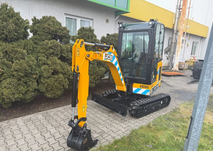 Miniexcavadora Eléctrica JCBB Tipo Oruga, Componente Central del Motor Amarillo, Equipo de Construcción - Product Image 3