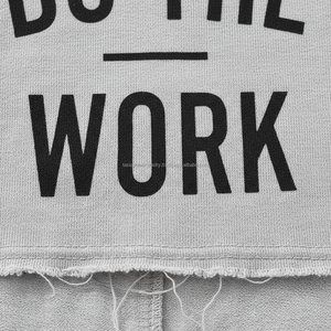 Conjunto Deportivo Personalizado Unisex para Gimnasio, Camiseta sin Mangas con Borde Crudo, Pantalones Cortos, Traje de Entrenamiento Holgado, Ropa Deportiva Ligera 2 - Product Image 5