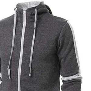 Último Diseño, Chándales Personalizados para Hombre con Cremallera Completa, Disponibles en Todos los Colores, 100% Algodón Felpa, Casual, Liso - Product Image 2