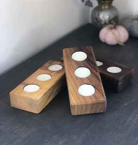 Portavelas de Madera Premium para Decoración Tradicional, Festivales, Ceremonias Religiosas, Bodas y Ocasiones Especiales - Product Image 3