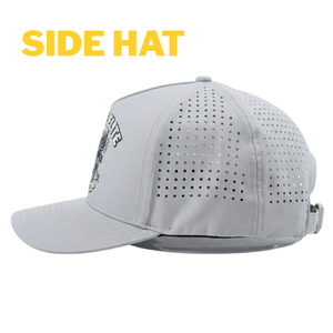 5 Panel Flat Brim Trucker <b>Cap</b> Waterproof Quick Dry Laser Perforated Breathable Adjustable Snapback <b>Plain</b> Blank <b>Baseball</b> Hat Unis - Product Image 2