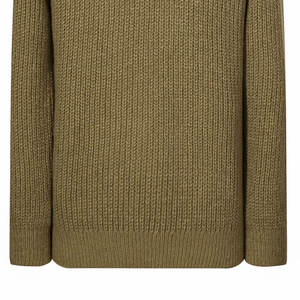 Best Selling Men's Plus Size Knitted Cotton Pullover <b>Sweaters</b> Customizable Casual Wear Loose Fit Winter Breathable Design - Product Image 5