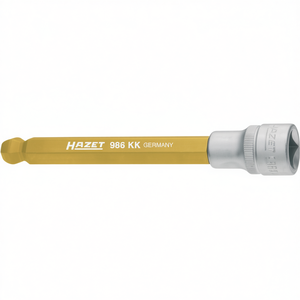 Clé à douille hexagonale longue Hazet 1/2'' avec tête carrée à rotule – Catégorie de produit premium - Product Image 2