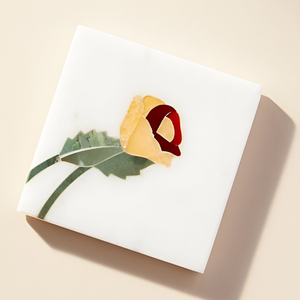 Luxury Handcrafted Eco-Friendly <b>Marble</b> <b>Coasters</b> Intricate Inlay Work Custom Branding Elegant Art Pieces for Home Decor Stylish - Product Image 1