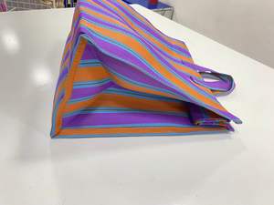 Grands sacs à provisions réutilisables en nylon recyclé écologique Sacs en plastique durables fabriqués en Inde Sac à linge en vrac - Product Image 3