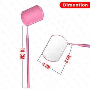 Prix d'usine Miroir à cils Logo personnalisé Miroir d'extension de cils de haute qualité Nouvelle arrivée Miroir à cils par Bahasa Pro - Product Image 3