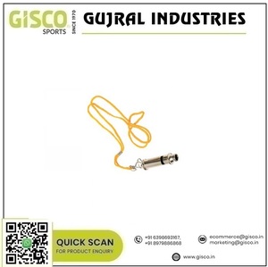 Sifflets Scout en laiton Heavy Duty 30g Sifflet nickelé Longueur 80mm pour la vente à l'exportation depuis l'Inde - Product Image 2