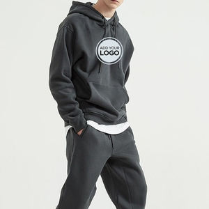 Ensemble de survêtement d'hiver pour homme, jogging, sweat-shirt à cordon, pantalon de sport - Product Image 3