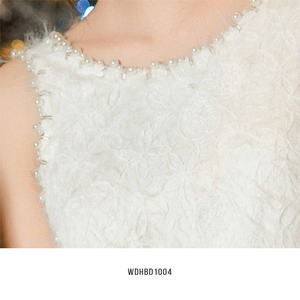 Robe de sol élégante pour femme Robe A-line avec col dos nu orné de perles - Product Image 5