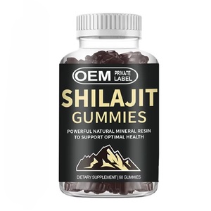 Gummies énergétiques au shilajit, shilajit pur de l'Himalaya pour hommes et femmes, avec 82% d'acide fulvique, complément alimentaire pour un soutien optimal de la santé - Product Image 6