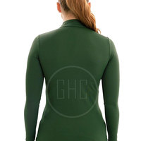 Kemeja Berkuda Wanita Berkualitas Tinggi Bahan Spandex Ramah Lingkungan Dapat Disesuaikan Ringan Bernapas Desain Terbaru Kedatangan Baru
