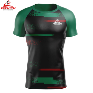 Camisas de compresión para hombre, logotipo personalizado, camisetas para correr de secado rápido, camisetas elásticas de manga corta para gimnasio, ropa deportiva de entrenamiento - Product Image 4