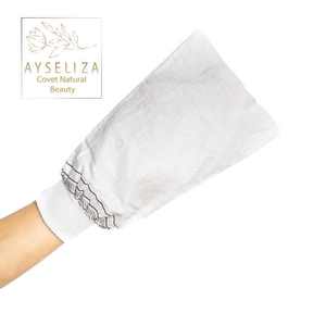 Silkeca Ultra Thick Bath Mitt Gants exfoliants en viscose de meilleure qualité Gants de bain noirs à prix réduit - Product Image 3