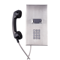 Téléphones publics blindés avec combiné antibruit, résistants aux vandales, pour détenus, bancaires et établissements pénitentiaires