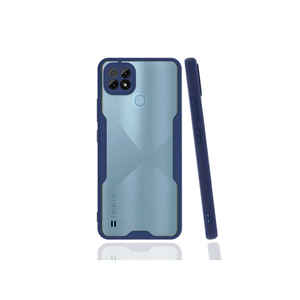 Funda Protectora de Silicona Líquida Delgada JoieCreatif Parfe para Realme C21, Carcasa Antigolpes para Teléfono Móvil con Acabado Electrochapado - Product Image 1