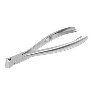 Nuevas pinzas para uñas para diabéticos Quarter Moon 14mm corte de acero inoxidable cortaúñas autoclavable recortador embalaje ecológico - Product Image 2