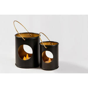 Bougeoirs en métal en aluminium en laiton fabriqués à la main dernier Style de conception pour la décoration intérieure événements de noël pièce maîtresse thé personnalisé - Product Image 4