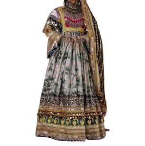 Wholesale Price Modern Afghan Kuchi Women Traditional Handmade Floor-Length A-Line Eco-Friendly Dresses in All Colors & Sizes - Product Image 1