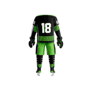 Uniformes de Hockey sobre Hielo al Por Mayor, Logotipo Personalizado, Uniformes Deportivos Casuales para Equipos, Uniformes de Hockey sobre Hielo Sublimados de Pakistán - Product Image 3
