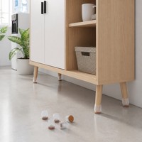 Protections de pieds de meubles en silicone, coussinets antidérapants, anti-rayures, réducteurs de bruit pour tables, chaises, armoires