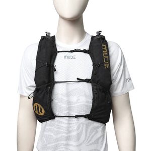 Gilet de course pour sports de plein air CRUISE 12 litres en polyester noir/rouge pour hommes et femmes - Product Image 1