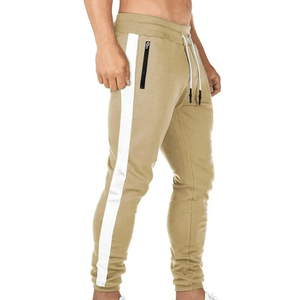 Pantalon de survêtement respirant personnalisé pour hommes avec poches latérales Pantalon de survêtement slim pour hommes - Product Image 2