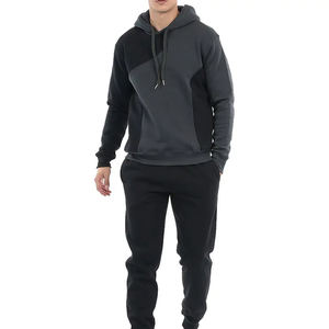 Conjuntos de chándal cómodos para hombre, servicio OEM, ropa de entrenamiento para hombre, ropa de calle, chándal - Product Image 5