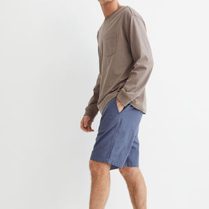 Logo personnalisé séchage rapide évacuation de l'humidité entraînement couleur unie vierge décontracté golf polyester hommes Shorts - Product Image 3