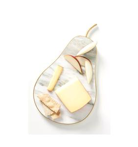 Durable <b>stone</b> marble cheese board with antique polish <b>for</b> elegant rustic presentation of cheese and food display - Product Image 2