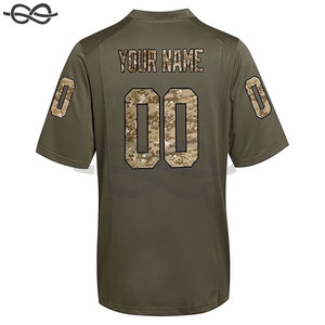 Maillots de football américain cousus sublimés personnalisés pour hommes vêtements de sport vêtements de football survêtements maillots de rugby - Product Image 2