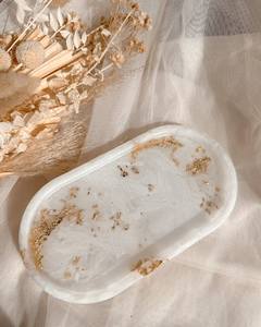 ถาดเสิร์ฟเรซิ่นอีพ็อกซี่ทำมือ งานแฮนด์เมด ของตกแต่งบ้าน ร้านอาหาร โรงแรม  ชิ้นงานสุดพิเศษ ไม่เหมือนใคร - Product Image 3