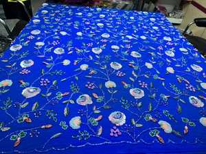 Hand beaded embroierdy <b>fabric</b> - Product Image 5