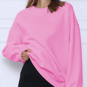 Sweat-shirt d'hiver pour femme de qualité supérieure 2025, imprimé sur le devant, avec service OEM et options de couleurs personnalisées - Product Image 3