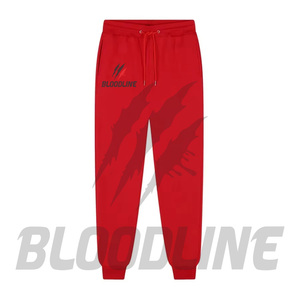 Pantalones Chinos Unisex Color Caqui de Bloodline International, Cintura Elástica con Cordón, Múltiples Bolsillos, Estilo Formal, Antipilling, Servicio OEM - Product Image 1