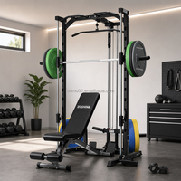 Station multifonction Zoshine : Rack de squat, banc d'entraînement de force et Power Rack pour fitness