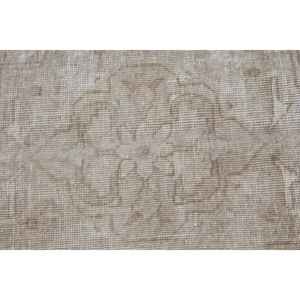 Alfombra Turca de 9.6x12.3 pies (292x376 cm), Alfombra Vintage Marrón Sólida - Product Image 5