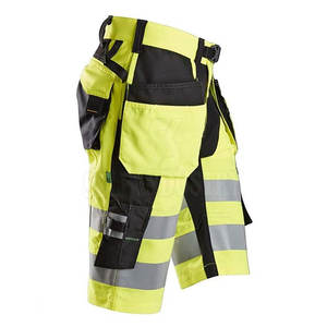 Pantalones cortos informales de lona de secado rápido de cintura media para hombre Pantalones cortos de trabajo de la mejor calidad con patrón sólido más vendidos - Product Image 3