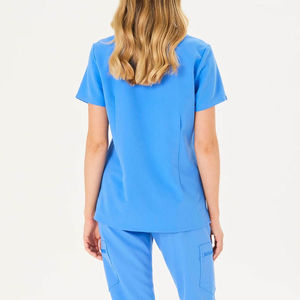 Nouvelle arrivée gros femmes infirmière costume bas prix tricoté gommage hôpital porter au Pakistan - Product Image 3