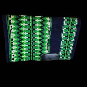 Almohadilla personalizable de lana de Nueva Zelanda para montar a caballo, estilo vaquero occidental ecuestre, disponible en colores personalizados - Product Image 2