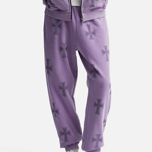 ชุดวอร์มประดับพลอยเทียมสำหรับผู้ชายชุดวอร์มลำลองสองชิ้นสำหรับผู้ชายสินค้ามาใหม่ - Product Image 4