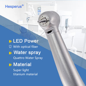 M900kl Tandheelkundige Optische Vezel Led 3x-power-turbine Hoge Snelheid Handstuk Quattro Waterspray Compatibel <span class=keywords><strong>Kavo</strong></span> 2 4 6 Gaten - Product Image 5