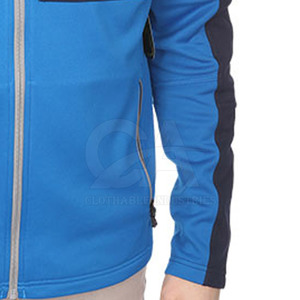 Randonnée Camping Voyage Veste Hiver Saison Hommes Softshell Hoodie Hommes Léger Softshell Panel Hoodie - Product Image 4