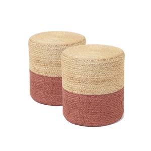 Otomana de Jacinto de Agua Hecha a Mano, Moderna, Elegante y Ecológica, Mesa Auxiliar, Reposapiés para Sala de Estar, Dormitorio, Entrada, Vietnam - Product Image 3