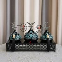 Lanterne de sol décorative élégante au design unique pour les fêtes et célébrations, idéale pour le Ramadan, l'Aïd et les fêtes du Hajj