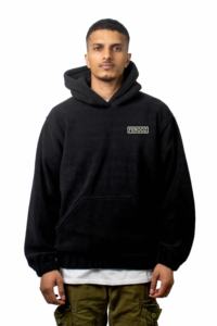 Sudaderas con Capucha de Forro Polar Premium al por Mayor, Sudaderas Casuales Gruesas, Sudaderas de Calle de Talla Grande para Hombre, BFS-MH-007 - Product Image 5