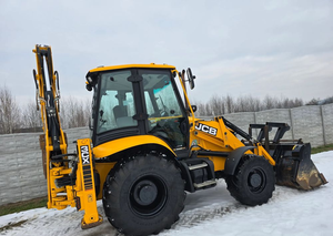 Chargeur efficace de pelleteuse de roue de JCB 4CX avec le moteur de pompe de noyau a utilisé des machines de construction à vendre pour des pelleteuses remorquables - Product Image 3